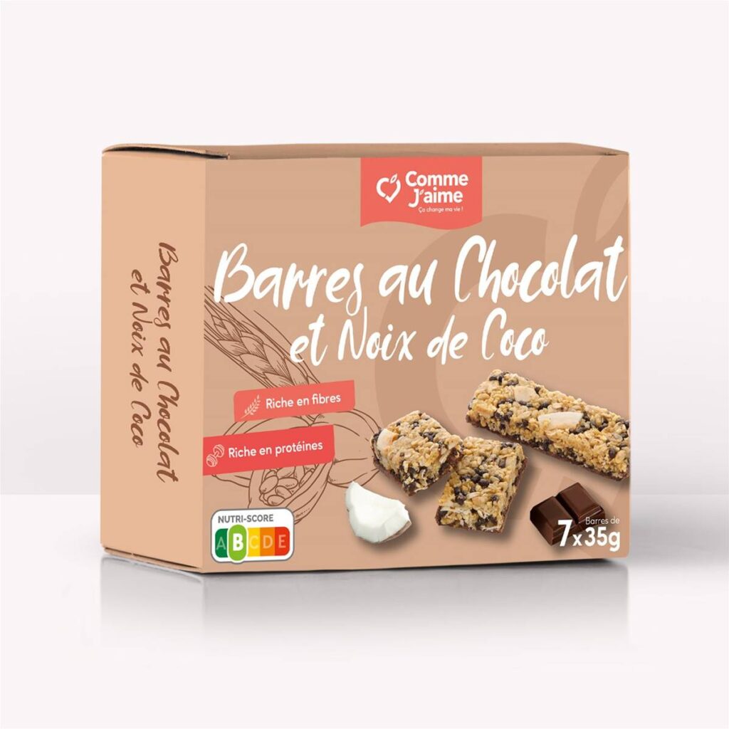 BARRETTE CIOCCOLATO E COCCO
